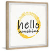 "Hello Sunshine IV" Framed Painting Print, 12"x12"