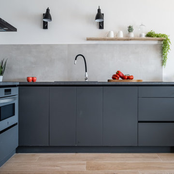 Cocina abierta al salón