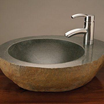 Stone Forest Natural Vessel Grey
