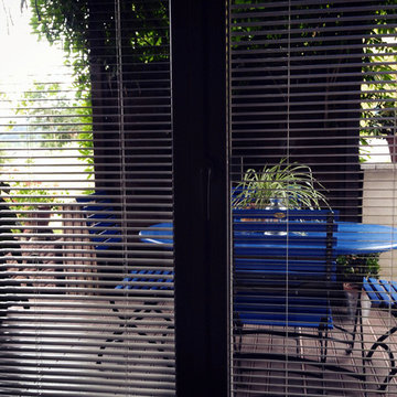 Terrasse bleue
