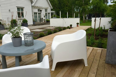 Design ideas for a modern deck in Malmo.