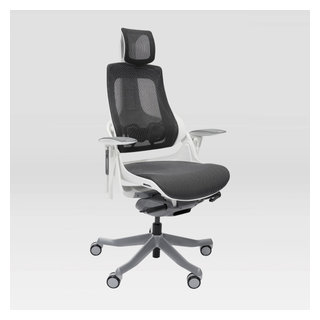 Techni Mobili Deco Lux Black Executive Office Chair