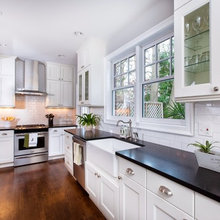 kitchen- slab drawer/ flat planel shaker door