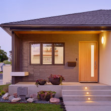 Beach house front