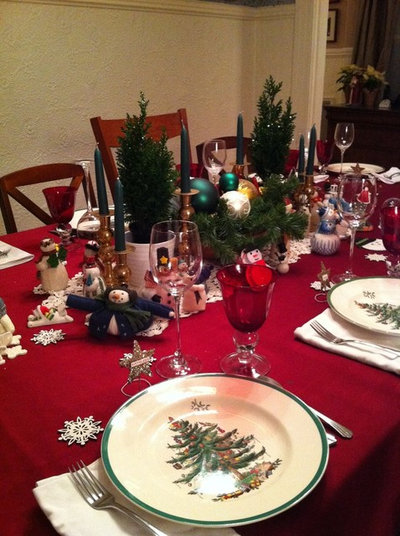 25 Scrumptious Holiday Tablescapes by Houzzers