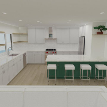 New house layout + Kitchen