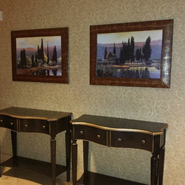 Acrylic Landscape Painting in Lobby