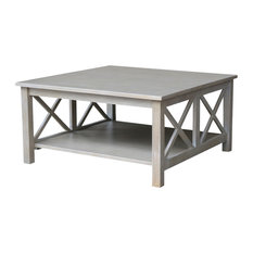 Square Coffee Tables Houzz International Concepts Hampton Square Coffee Table Tables