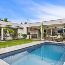 Outdoor entertaining BBQ area