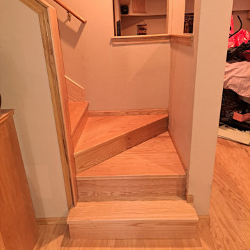 Wamego | New Wood Stairs and Flooring