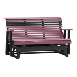 Rollback Recycled Plastic Patio Glider - Outdoor Gliders