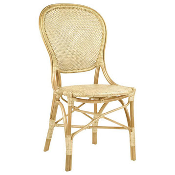 Rossini Rattan Dining Side Chair - Natural