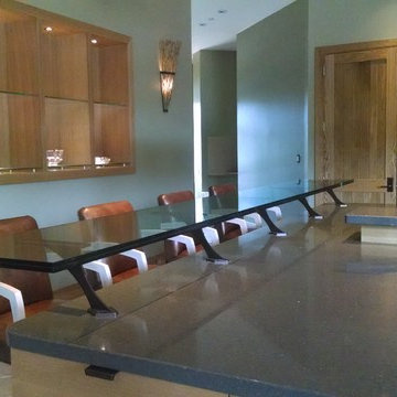 Kitchen - Glass Backsplashes & Countertops