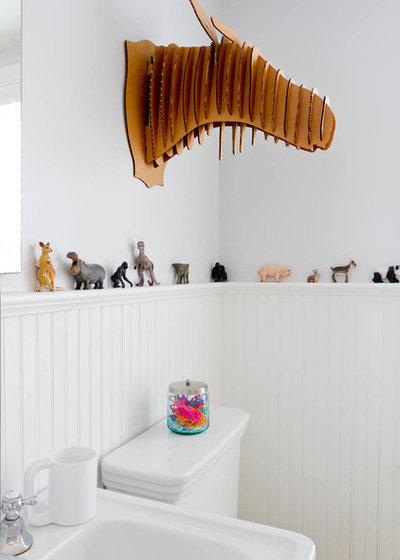 Eclectic Bathroom by Rikki Snyder