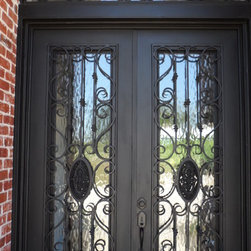 Wrought Iron Exterior Entry Doors - Products