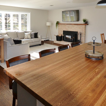Super Sleek West Chester PA Bi-Level open floor plan remodel