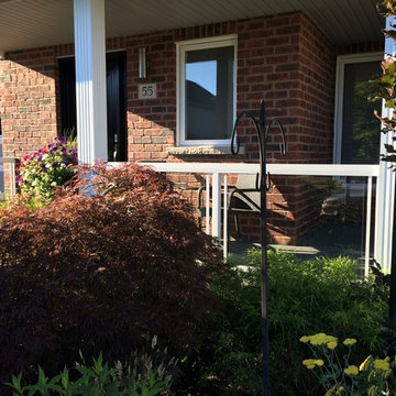 Aluminum and Glass Porch Railings - 116