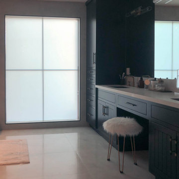 Master bathroom in Cupertino