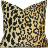 Leopard Velvet Pillow Cover, 24x24