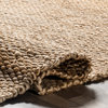 nuLOOM Hand Woven Hailey Jute, Natural, 8' Square