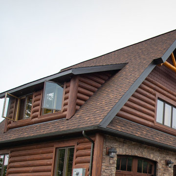 Concrete Log Siding Homes