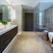 Bathroom floor