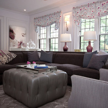 Modern Yet Comfortable Living and Dining Room