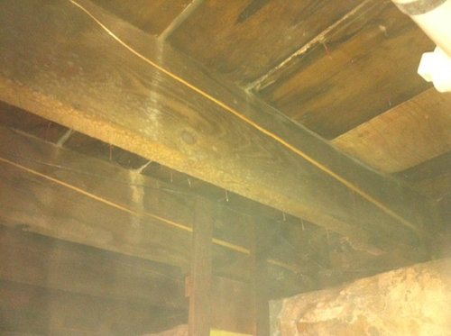 Cracked Basement Joists