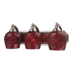Elk Lighting - Elk Lighting 570-3N-CPR Vanity Lighting Vanity - Bathroom Vanity Lighting