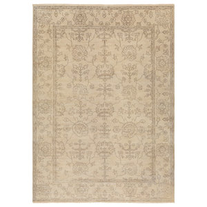 5-Feet 6-Inch by 8-Feet 6-Inch Surya AIN-1018 Hand Knotted Classic Area Rug