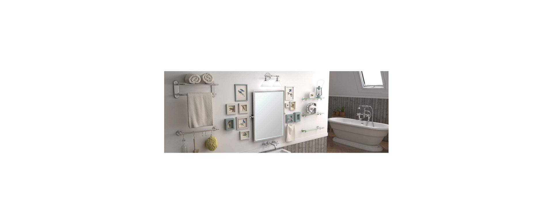 Top Bath Accessories for Your Bathroom Decor | Pottery Barn - Decorative Compact Bathroom Accessories Chrome