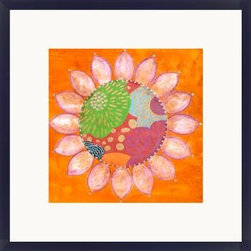California Sunflower, Orange, Red - Artwork