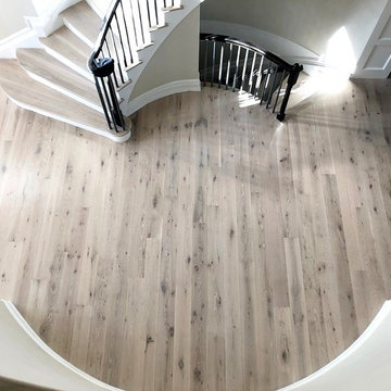 EAST HAMPTON: 8" CHARACTER WHITE OAK WITH 2 COATS BONA WHITE + BONA TRAFFIC HD