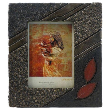 Picture Frame, Falling Leaves X, Home Accent, Cold Cast Bronze