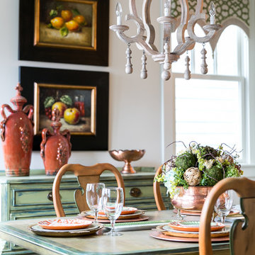 Traditional Home with a Gustavian Twist