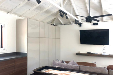 Example of a trendy home design design in Los Angeles