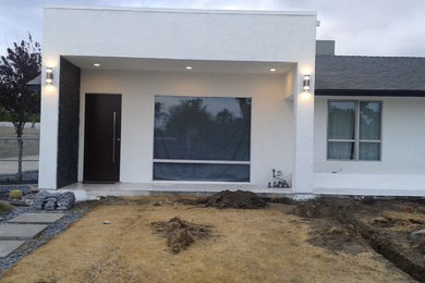 FRONT FACADE REMODEL (MODERN STYLE)