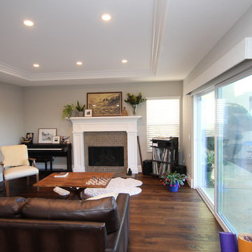 AFTER - Beautified ceiling below the addition