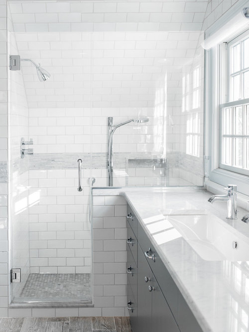 bathroom how new sink install Design White Subway Pictures Ideas, Shower Tile Home