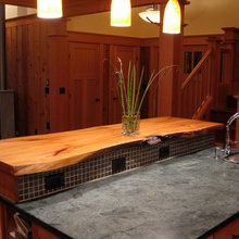 live edge slab countertop