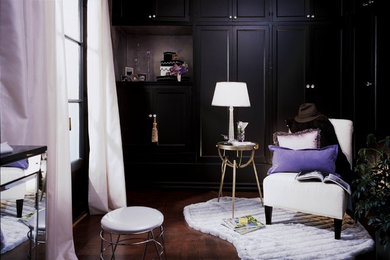 Example of a transitional bathroom design in San Francisco
