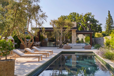 Inspiration for a contemporary pool remodel in San Francisco