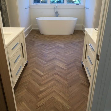 Westport, CT - Installation/Patching & Refinishing - Private Residence