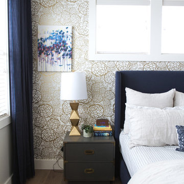 Midcentury Bohemian Master Bedroom