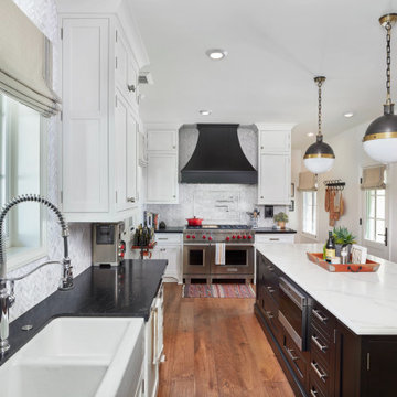 Calacatta Divine White Quartz Kitchen