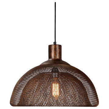 Polaris 18 inch  Mesh Pendant by Kosas Home