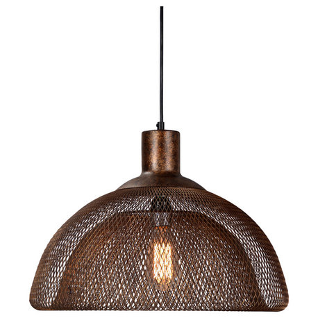 Polaris 18 inch  Mesh Pendant by Kosas Home