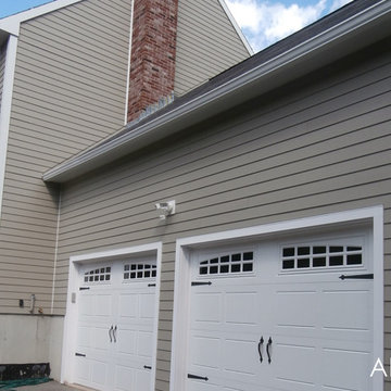 Bedford, MA - James Hardie HardiePlank lap siding, Select Cedarmill in Monterey