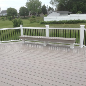 Azek Deck with Bench Incoporated
