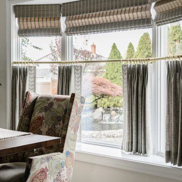 Modern English Kitchen & Family Room
